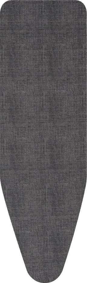 Brabantia strijkplankhoes b - 124 x 38 cm - complete set - denim black