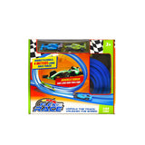 Rennbahn flexibel 4 Meter blau
