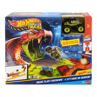 Hot-Wheels-Monster-Trucks-Snake-Slam-Takedown-Strecke