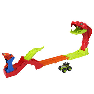 Hot-Wheels-Monster-Trucks-Snake-Slam-Takedown-Strecke