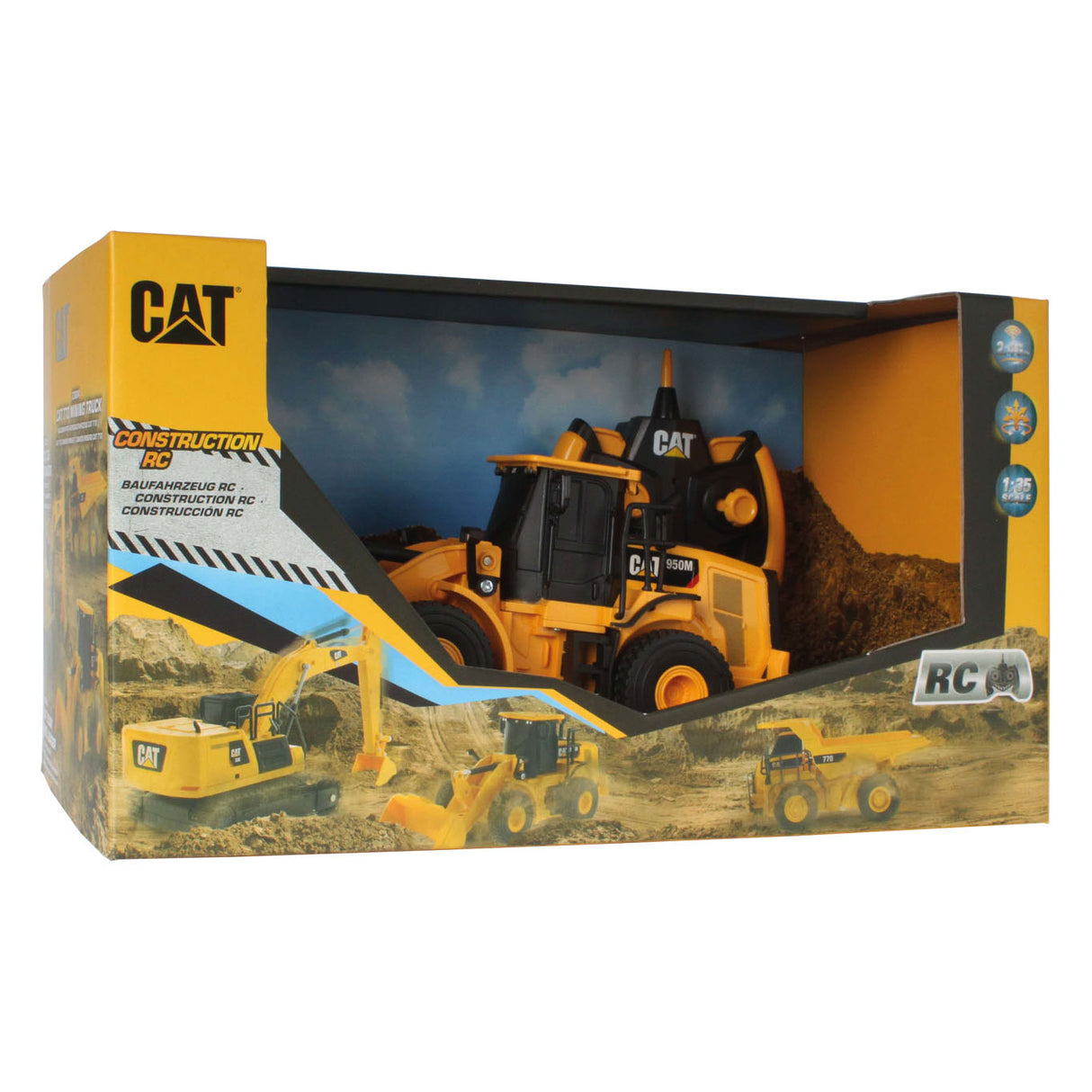 Carrera rc - Cat Radladerschaufel, 1:35