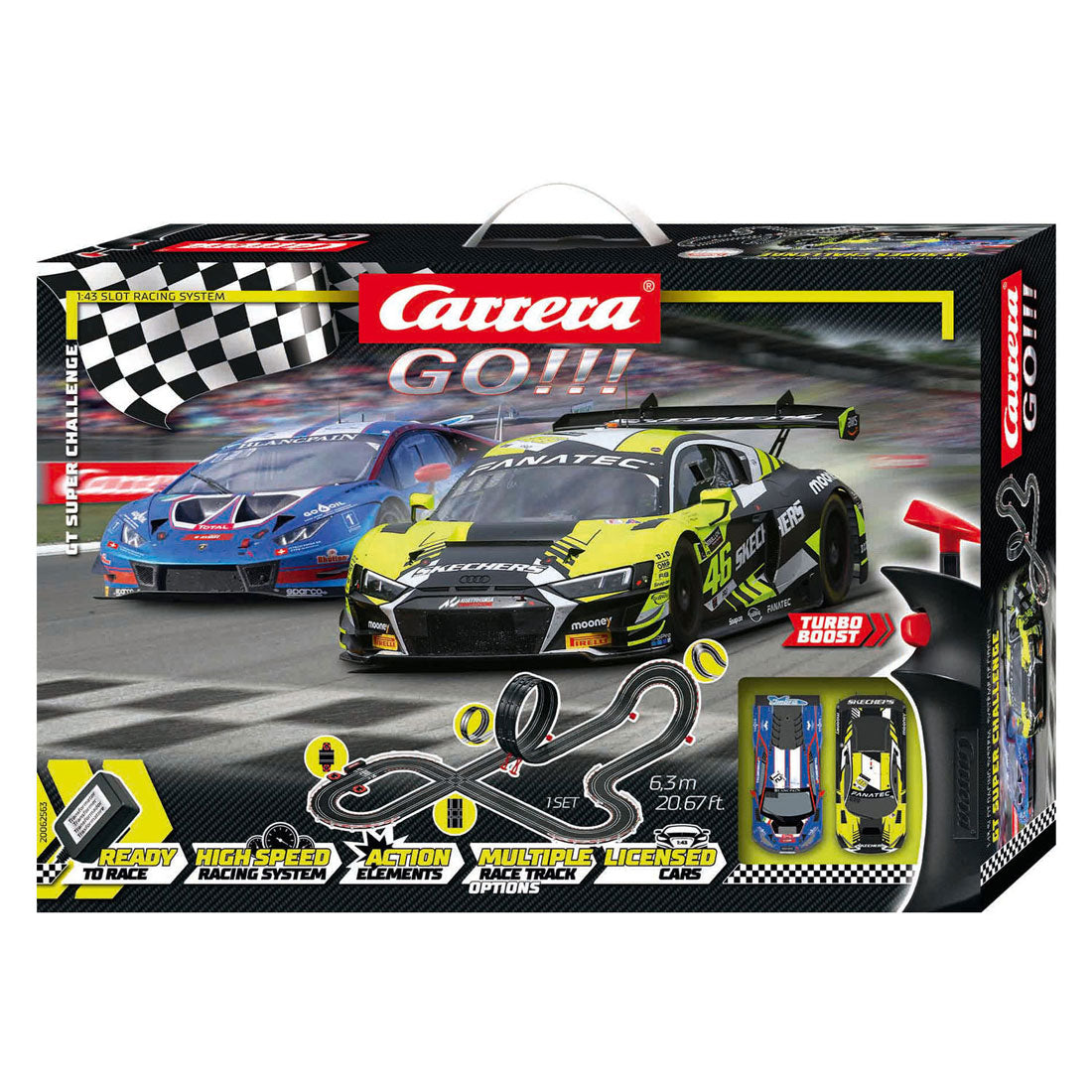 Carrera los!!! Rennstrecke – GT Super Challenge
