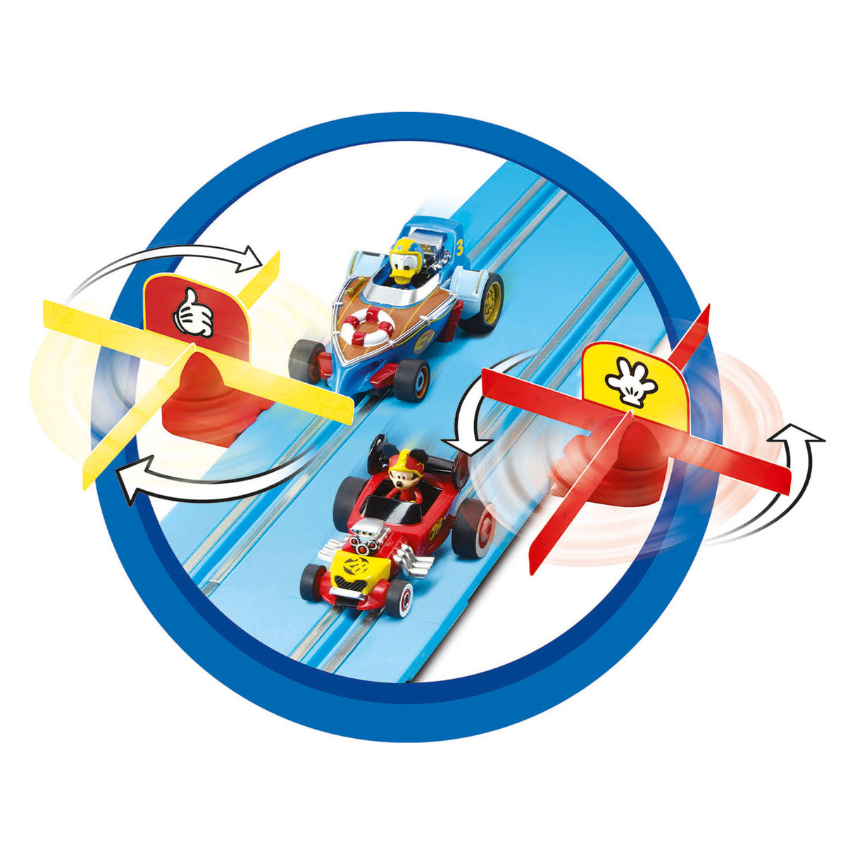 Carrera erste Rennstrecke – Mickeys lustiges Rennen