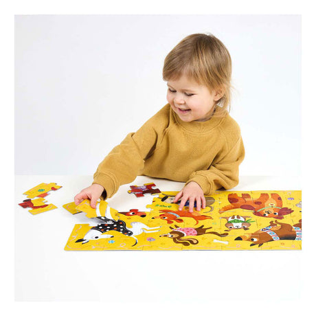 Bananenpanda - Ich liebe Hunde-Puzzle - 60 Teile.