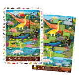 Bananenpanda - Such- und Schaupuzzle Dinosaurier - 60 Teile.