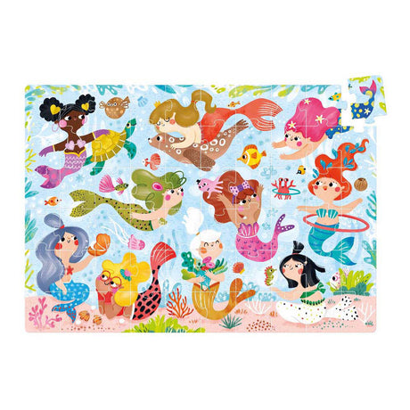 Bananenpanda – magisches Jumbo-Puzzle Meerjungfrauen – 60 Teile.