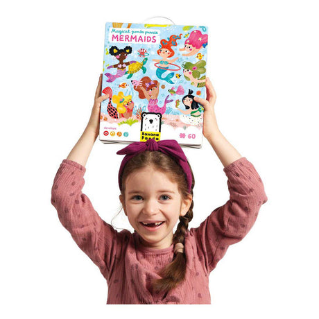 Bananenpanda – magisches Jumbo-Puzzle Meerjungfrauen – 60 Teile.