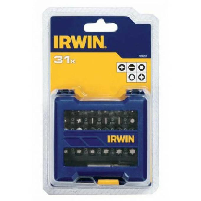 Irwin set tips 30szt.+uchwyt , *mix