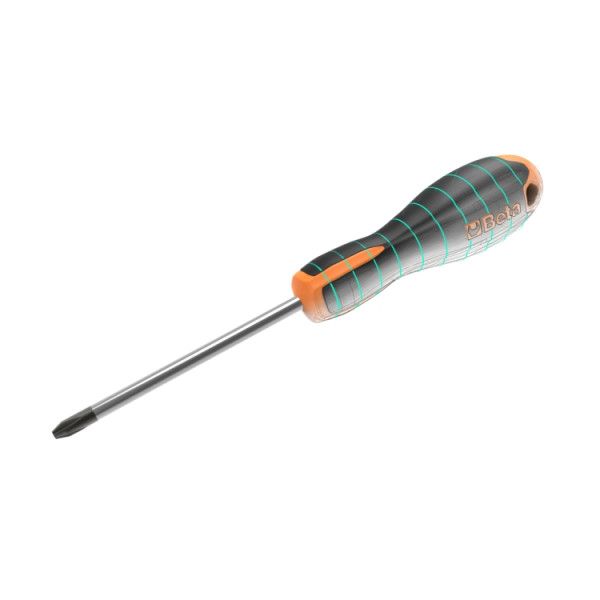 Beta Evox Schraubendreher-Werkzeuge 1207e tx10 für Schrauben mit Torx®-Profil – verchromt, Spitze brüniert