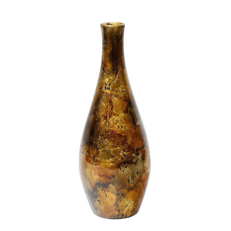 Ideen 4 Jahreszeiten Dazzle Vase Kupfer Gold ø13x35cm