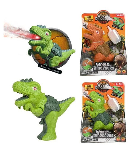 World of Dinosaurs Toi Toys Dino-Pistole mit Spray mit L+G