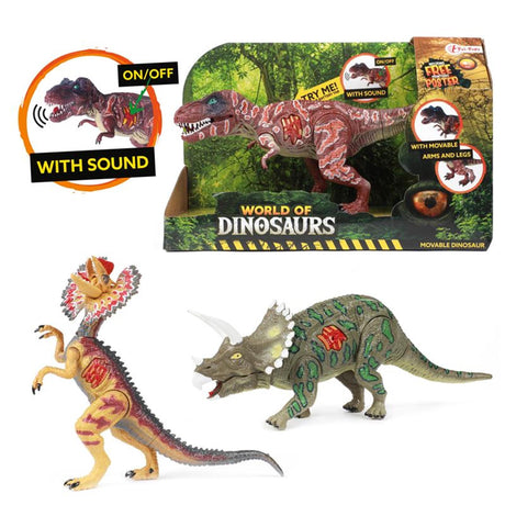 Toi-toys Toi Toys Welt der Dinosaurier beweglicher Dino mit Sound