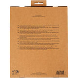 Creativ Company Silikonformen, quadratisch mit grafischem Design, H: 2,4 cm, L: 6,8 cm, B: 6,8 cm, 4 Stück 1 Box