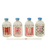 Decoris geurstokjes glas h.20cm zuurstock stocking cadeau maretak
