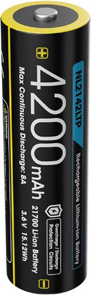 Nitecore nl2142ltp wiederaufladbarer 21700 Li-Ionen-Akku 4200 mAh