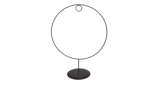 Pc. 1 metal ring foot black ø 40x51 cm