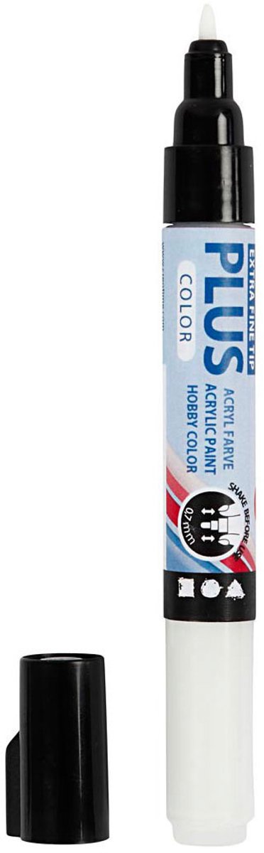 Creativ Company Plus Farbmarker Off-White, 5,5 ml