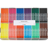 Colortime Großpackung mit 12x24 farbigen Jumbo-Markern