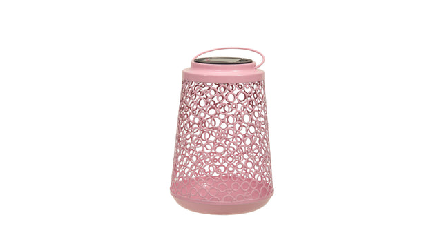 Pc. 1 solar lantarn ø 13x18 cm pink