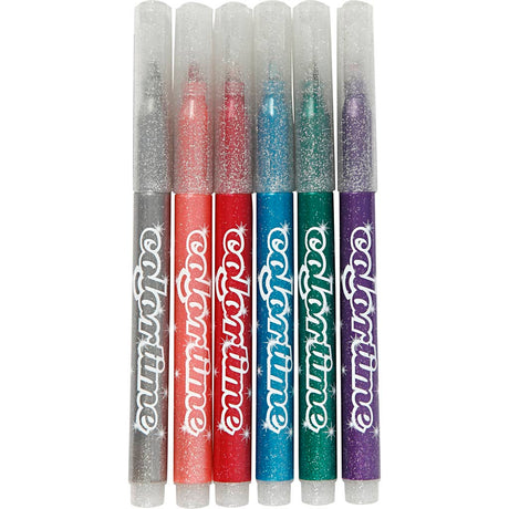 Kreativunternehmen https: www.cchobby.nl colortime-glittersticks-line-thickness-2-mm-diverse-colors-6-piece-1-box