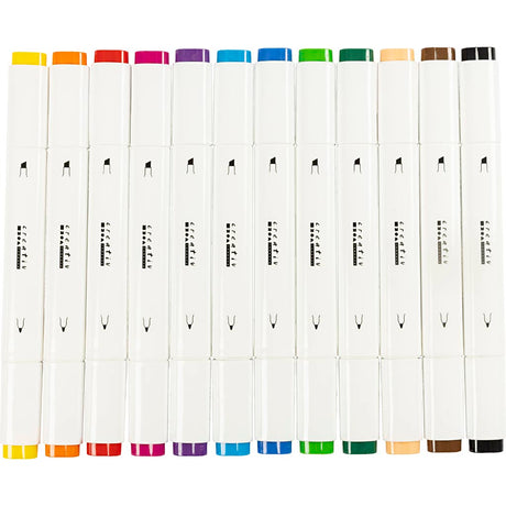Kreativunternehmen https: www.cchobby.nl Zeichenmarker-Liniendicke-1-8-mm-Standardfarben-12-Stück-1-Box