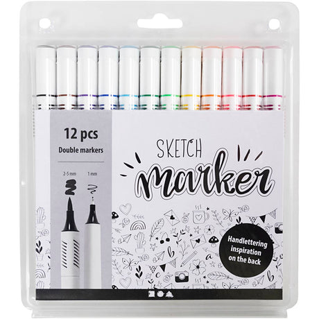 Kreativunternehmen https: www.cchobby.nl Zeichenmarker-Liniendicke-1-2-5-mm-Standardfarben-12-Stück-1-Box