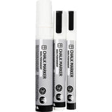 Creativ Company Chalkstifts White, 3st.