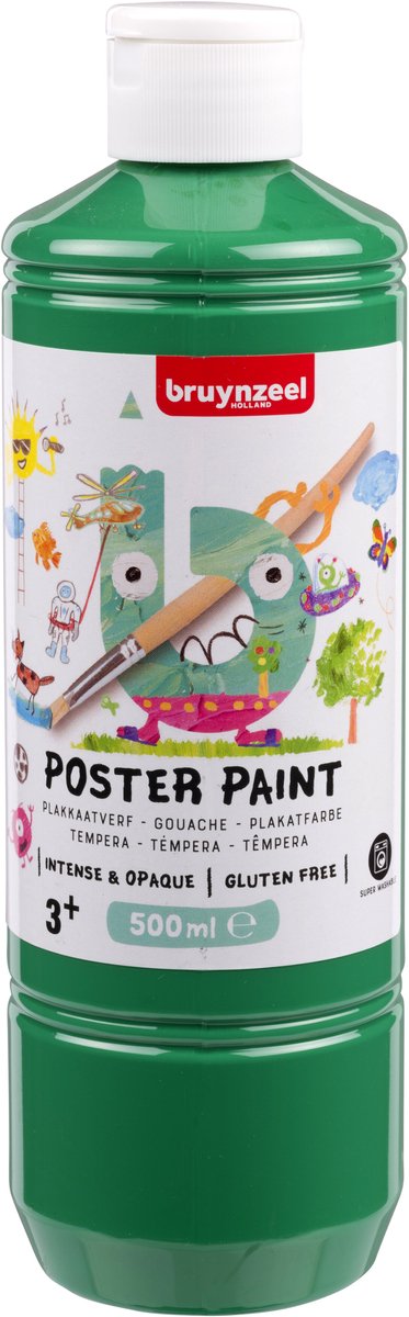 Bruynzeel Gouachefarbe 500 ml grün