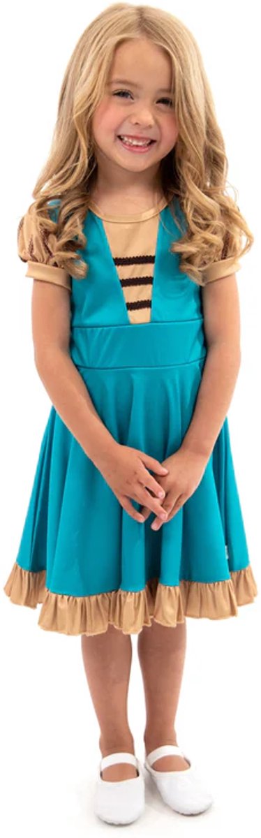Kleine Abenteuer – mittelalterliches Twirl-Kleid – Größe 98-110