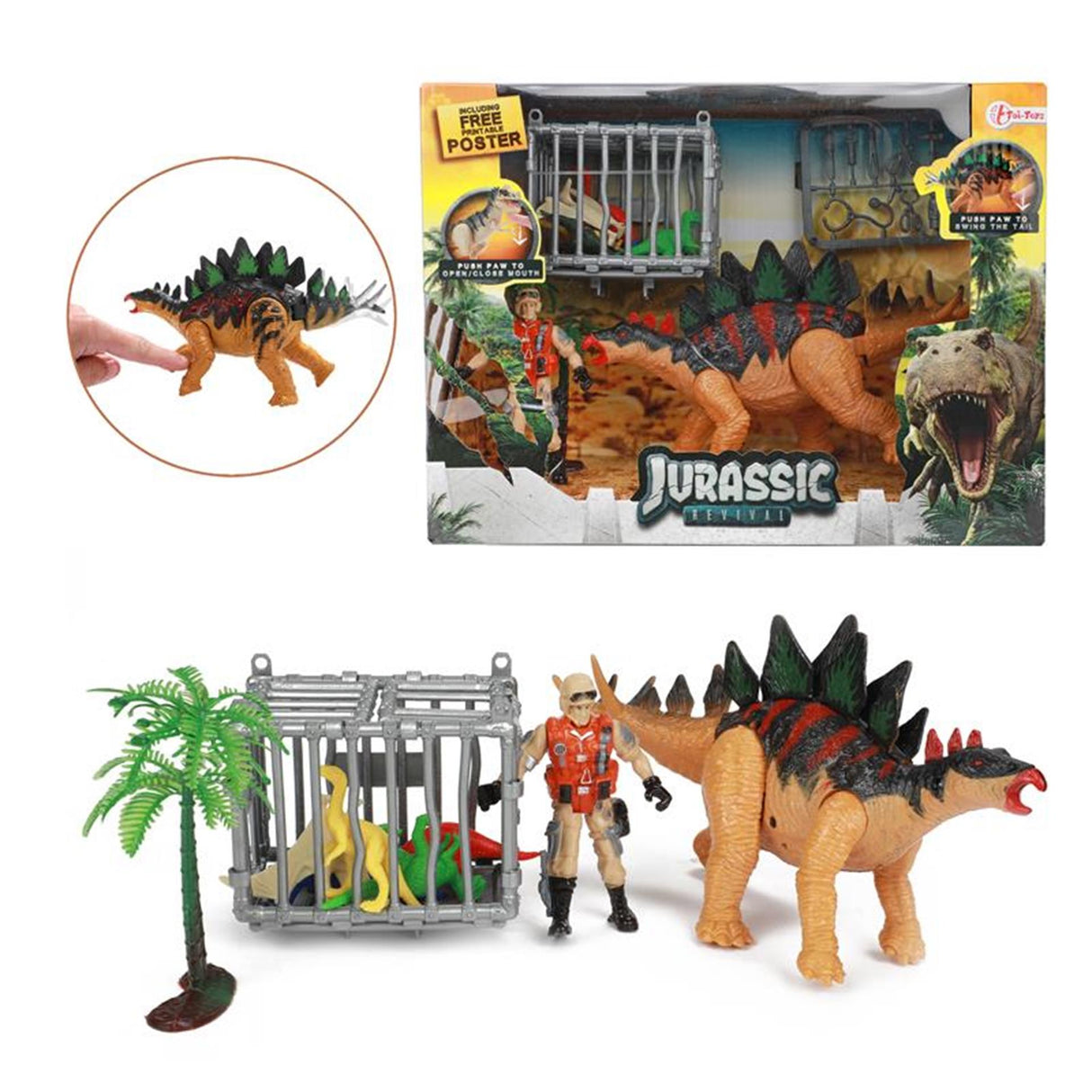 Toi-Toys Toi Toys Spielset Stegosaurus