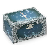 Simply for Kids Schmuck-Spieluhr Ballerina weißes Kleid blau weiß