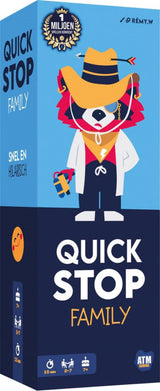 Asmodee Quickstop Family schnelles Kartenspiel (NL-Version)
