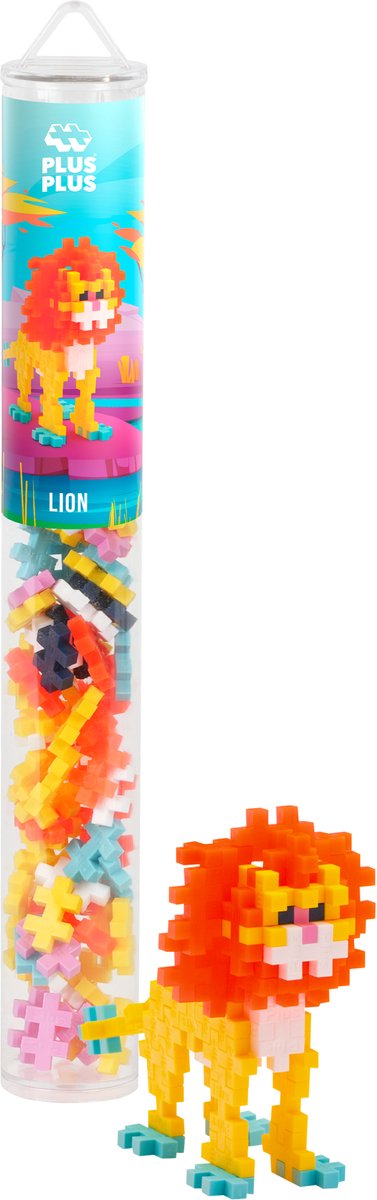Plus plus plus plus Löwe: 100 Stück Tube (4324)