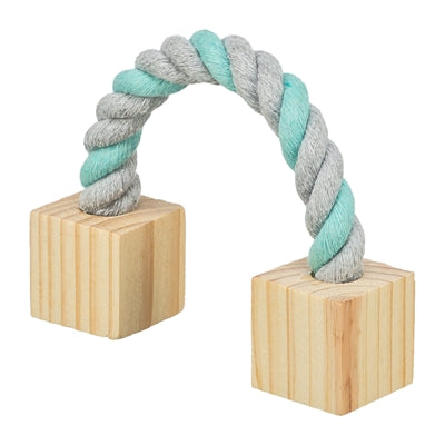 Trixie Spielseil mit Holz