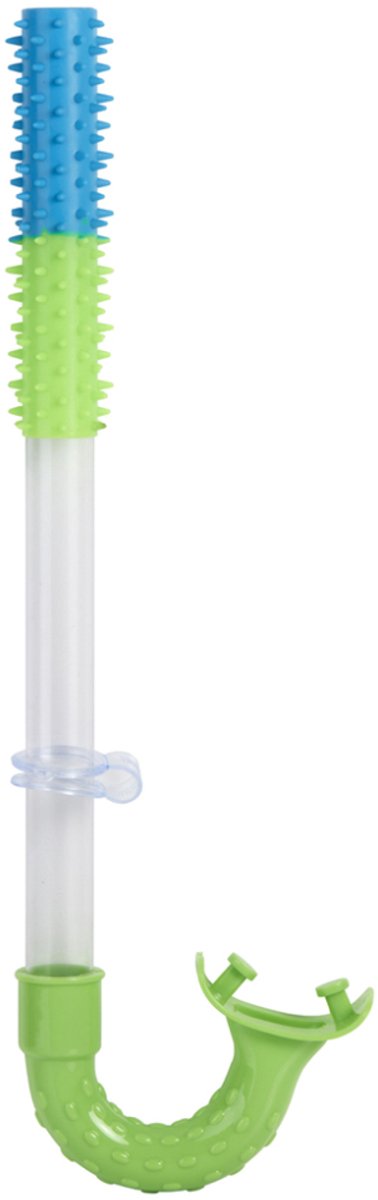 Bling2o snorkel kinderen - spike leigh bumpy spike - met draagtas - zwemmen - multicolor