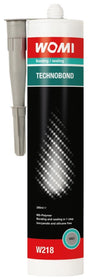 Womi Technobond elastischer Montagekleber grau – 290 ml – flexibel stark – Multimaterial – professioneller Montage- und Dichtungskleber