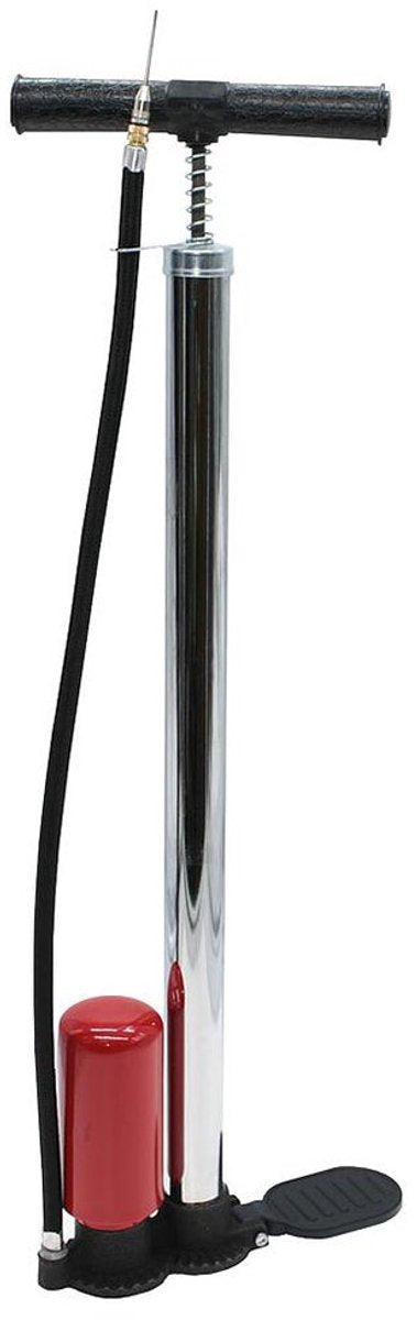 Precision ballenpomp 52 x 4 cm staal zilver