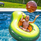 Tropische Glückseligkeit | aufblasbare Avocado inklusive Wasserball