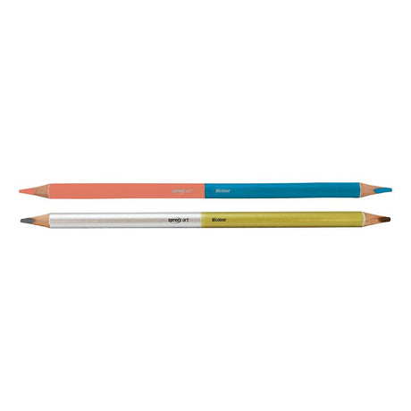 Bleistift 12x2 Farben. dreieckig. 3mm g