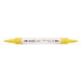 12 Acryl-Double-Top-Marker mit weichem Pinsel