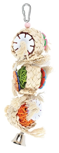 Happy Pet Rainfarn-Trio-Vogelspielzeug