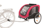 Trixie Dog Bike Cart schwarz rot