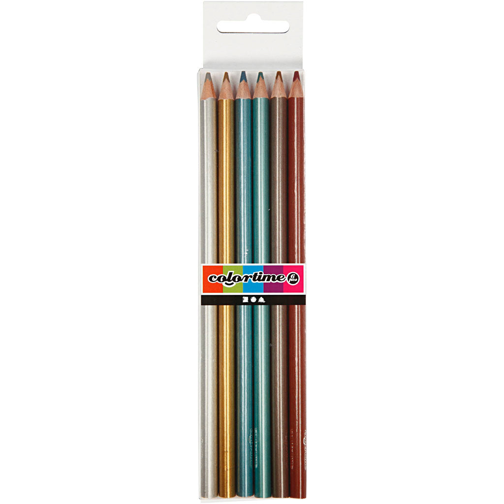 Https: www.cchobby.nl colortime-colored-pencils-l-17-45-cm-refill-3-mm-metallic-colors-6-piece-1-box