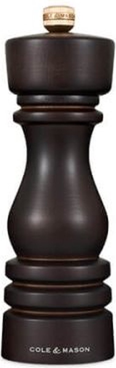 Cole mason pepermolen london 18cm dark beech