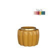 Ideas 4 seasons bloempot pouff mosterd ø12,6xh9,7cm