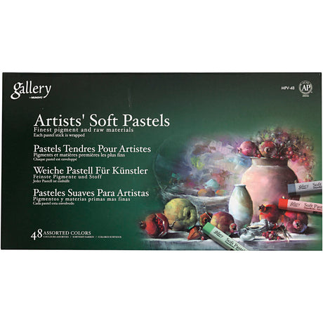Kreativunternehmen https: www.cchobby.nl gallery-soft-pastel-set-l-6-5-cm-thickness-10-mm-diverse-colours-48-piece-1-box