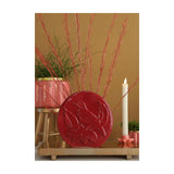 Ideas 4 seasons vaas bird kers ø6x20x20cm