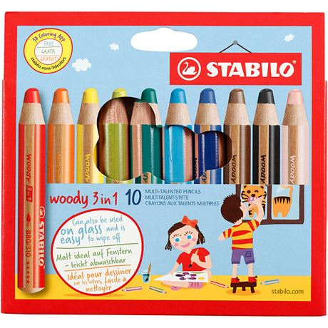 Stabilo https: www.cchobby.nl woody-3-in-1-l-11-cm-thickness-16-mm-filling-10-mm-various-colors-10-piece-1-box