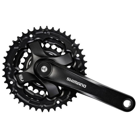 Shimano-Cranket-Turnier FC-Ty501 42-34-24 175 mm schwarz