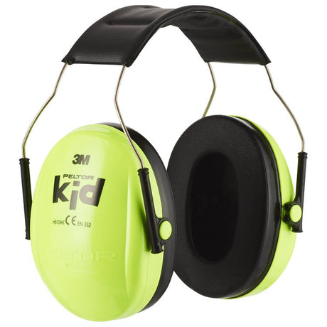 3 m Peltor-Ohrenschützer für Kinder, neongrün, H510AK